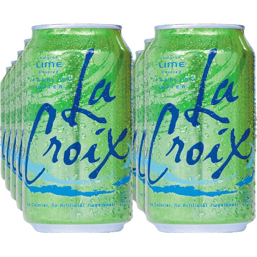 LaCroix Lime Flavored Sparkling Water - Saddle Brothers Inc